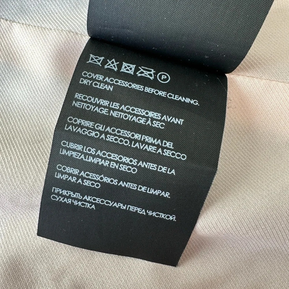 CLUB MONACO Double Breasted Blazer Jacket Gray Aditha Power Tailored, Size 12 - Picture 12 of 16